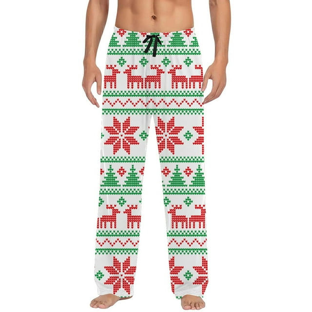 WEAIXIMIUNG Pantalon de Pyjama pour Hommes Doux Saint-Valentin Pantalon Décontracté pour Hommes Saint-Valentin Pantalon de Pyjama avec Cordon et Poches Pantalon Saint-Valentin