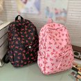 thumbnail image 3 of Bow Backpack for Teen Girls Cute Preppy Daypack College Bookbag Small Makeup Bag for School and Daily Use, 3 of 4