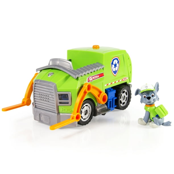 paw patrol rocky's reuse it truck with figure and 3 tools