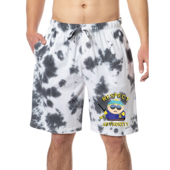 CBS Mens' South Park TV Cartman You Will Respect My Authority Pajama Shorts