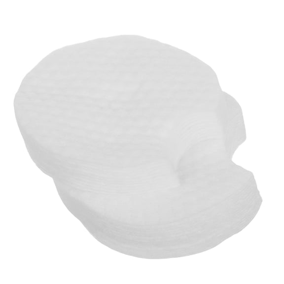 COMPUKAS White Nonwoven Facial Pads 300 Pieces Reusable Makeup Removal and Deep Cleaning