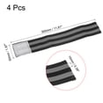 thumbnail image 2 of Uxcell Reflective Bands for Arm Wrist Ankle Leg 12"x2" Strip Black 4 Pack, 2 of 5