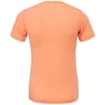 thumbnail image 2 of BELLA+CANVAS T-Shirt à Col Rond en Mélange pour Hommes/femmes, 2 of 3