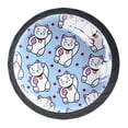thumbnail image 1 of 4 Pcs Lucky Cats Fish Blue Knobs for Kitchen Cabinet Cupboard Dresser Bookcase Drawer Pulls Handles Round Home Decor, 1 of 8