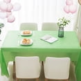 thumbnail image 5 of 4Pack Plastic Tablecloths 54" x 108" Party TableCloths Disposable for Party Birthdays Weddings Christmas Buffet Table, 5 of 5
