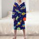 thumbnail image 1 of Ropa de cama Ropa infantil Albornoz grueso con capucha alargado Pijamas de terciopelo para niñas Camisón de poliéster para niñas, 1 of 7