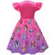 thumbnail image 4 of Kpop-2025 Demon Hunters Pajamas Dress One Piece Girls Princess Anime Casual Dress Girl Skirt Princess Dress A-Line Skirt Summer Dress Demon Hunters Suit Pop Singer#Hot Pink 120, 4 of 4