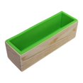 thumbnail image 4 of Modelo de fabricación de jabón de silicona, fundición epoxi, caja de madera rectangular, herramienta de accesorios para manualidades DIY hecha a BLESIY Epoxi de jabón de silicona, 4 of 8