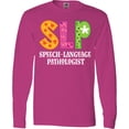 thumbnail image 3 of Inktastic Slp Speech Language Pathologist Long Sleeve T-Shirt, 3 of 5