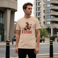 thumbnail image 3 of Smartprints 8 Seconds Bull Riding Men's T-Shirt Natural, Cotton, XL, 3 of 4