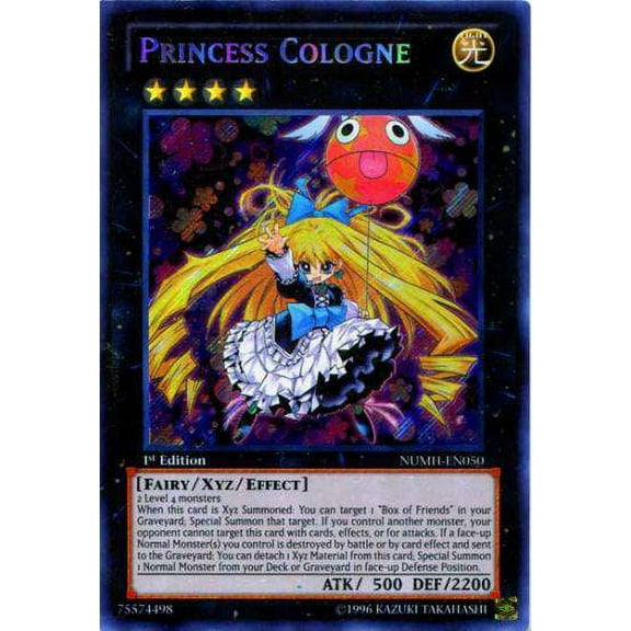 YuGiOh Number Hunters Secret Rare Princess Cologne NUMH-EN050