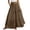 A-Coffee702, variant on Elastic Waist Summer Maxi Skirt for Women Tiered Pocket Beach Travel Long Flared Skirt
