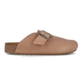 thumbnail image 3 of HAFLINGER Men Women leather Clogs 'Porto', taupe, 3 of 8