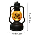 thumbnail image 4 of Fiudx Guirnalda de Luces Led de Halloween, Temática Del Festival de Los Fantasmas, Linterna de Vela con Forma de Calavera Espeluznante, Decoración para El Hogar y Eventos, Material de Pvc y Acrílico,, 4 of 4