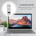 thumbnail image 2 of Enrutador WiFi LTE Inalámbrico con Tarjeta SIM 4G, Módem USB Portátil de 150 Mbps, Punto de Acceso de Bolsillo, Banda Móvil para el Hogar y la Oficina., 2 of 5
