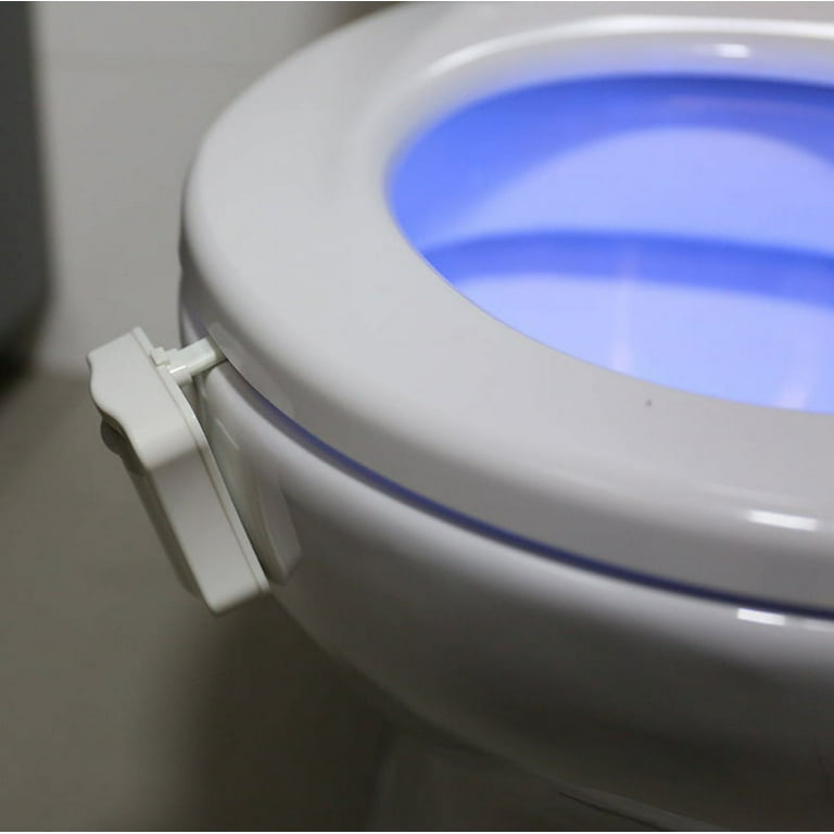 8/16 Color Motion Sensor Smart Toilet Seat Night Light Waterproof Backlight  For Toilet Bowl LED