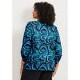 thumbnail image 2 of Avenue Women's Plus Size Keyhole Hardware Top, 2 of 2