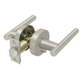 thumbnail image 2 of Deltana Zmlr2u15lh Mandeville Privacy Door Lever,satin Nickel, 2 of 2