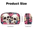 thumbnail image 5 of Skull Waterproof Oxford Cloth Storage Box for Electronic Devices - 5.9x9.44x3.14 Inches - Travel Organizer and Cord Organizer for Small Electronics - Easy to Use, 5 of 6
