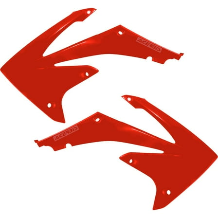Acerbis  2141830227; Radiator Shrouds Red Fits Honda Crf45