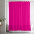 thumbnail image 5 of Shower Curtains for Bathroom-72"x72",Rose Red Watercolor Waterproof Bath Curtain Grommet Shower Curtain Set with Hooks, 5 of 9