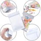thumbnail image 3 of 100 bolsas de embalaje holográficas Bolsa de almacenamiento para alimentos (blanco mate translúcido, 12 x 18 cm)-YGWL, 3 of 3