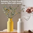 Atefa Ceramic Flower Vase, Minimalist Decor, Modern Home Decorative ...