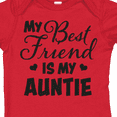 thumbnail image 4 of Inktastic My Best Friend is My Auntie with Hearts Boys or Girls Baby Bodysuit, 4 of 5