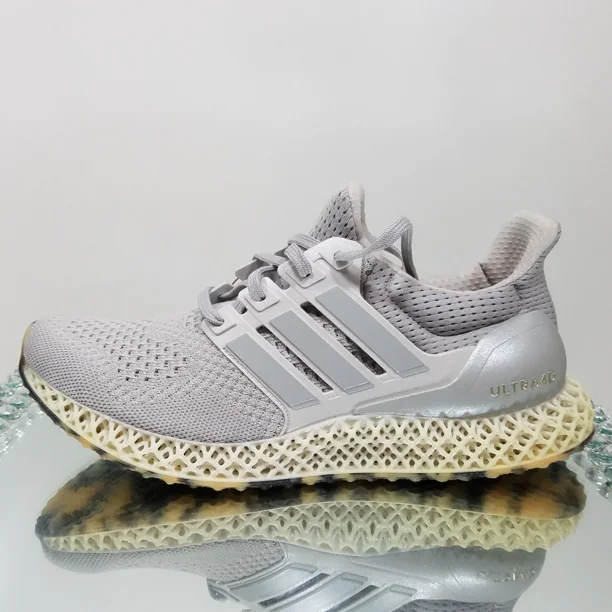 NEW Ad-id-as Ultra 4D - Grey Gold Metallic - Men's Size 7 - IG2260