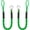 GREEN&black, variant on Boat Bungee Dock Lines, Mooring Rope with Stainless Steel Clip,Boat Ropes for Docking, Boat Accessories, Suit for PWC, Kayak, Seadoo, WaveRunner, Pontoon, Bass Boat, 3ft (Green&Black)