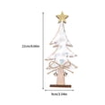 thumbnail image 2 of Christmas Tree Decoration Exquisite Unique Home Shop Showcase Scene Shop Showcase Layout Xmas Decor Festival Ornament Table Decorations White, 2 of 8