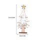 thumbnail image 2 of Inteprter Decoración de árbol de Navidad, decoraciones navideñas, escaparate de tienda para el hogar, de madera, decoración de Navidad, adorno de Kits de decoración para fiestas Blanco Inteprter HA068924-03, 2 of 6