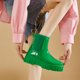 thumbnail image 1 of Botas de lluvia de tobillo para mujeres Botas de lluvia impermeables Anti-Slipping Garden Zapatos Slip On Toble Rain Rain, 1 of 6