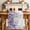 White Purple, variant on Brown Leaves Table Runner - 72 Inch Long Summer Botanical Cotton and Linen Blended Dress Scarves Farmhouse Table Runner for Kitchen Dining, Coffee Table, 13" x 72"
