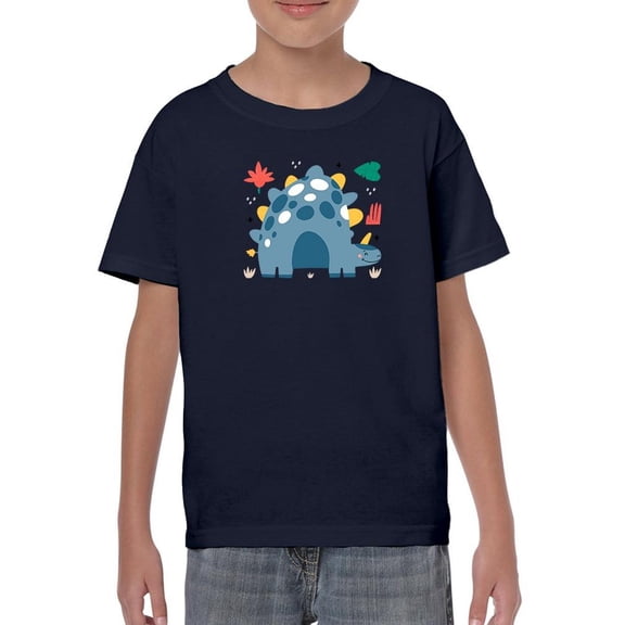 Cute Dino T-Shirt Juniors -Image by Shutterstock,  x-Small