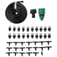 thumbnail image 2 of 1 Set Water Misting Cooling System Mist Sprinkler Nozzle Garden Patio Greenhouse Plants Spray Fog Hose Watering Kit 10M, 2 of 5
