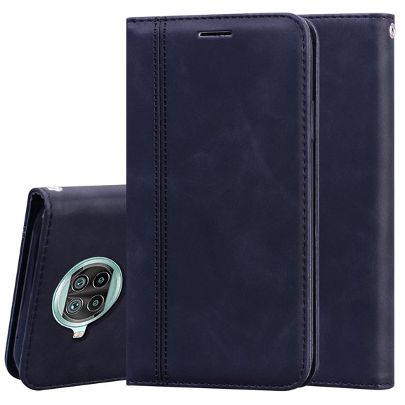 For Xiaomi Mi 10T Lite 5G Frosted Business Magnetic Horizontal Flip PU Leather Case with Holder &