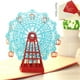 Dvkptbk Greeting Cards 3D Carte de Voeux Art Jouet Décoration pour Cadeau d'Anniversaire Filles Garçons Couple Festival Invitation Cards en Liquidation – image 2 sur 4