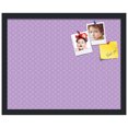 thumbnail image 2 of PinPix 20x16 Custom Cork Bulletin Board Purple Circles Poster Board Has a Fabric Style Canvas Finish, Framed in Purple Circles, by ArtToFrames (PinPix-493), 2 of 6