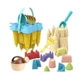 thumbnail image 1 of juguetes de arena de playa,Molde de castillo de arena para niños Construcción de castillos de arena,Sand Beach Toys Juguete de regalo para niños de 1 a 9 años,Juego de juguetes para arena, 1 of 9