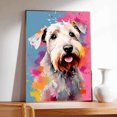 thumbnail image 2 of Sealyham Terrier Dog Art - Watercolor Style Wall, Home or Apartment Decor - Sweet Poster Print Gift for Puppy Lovers, Dog Lovers, Women, Girls, Kids, Baby Room, Nursery, 2 of 5