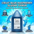 thumbnail image 2 of Cielo Beverage Blue Raspberry Slushy Syrup 5:1 Concentrate 4 Liter (4/CASE), 2 of 5