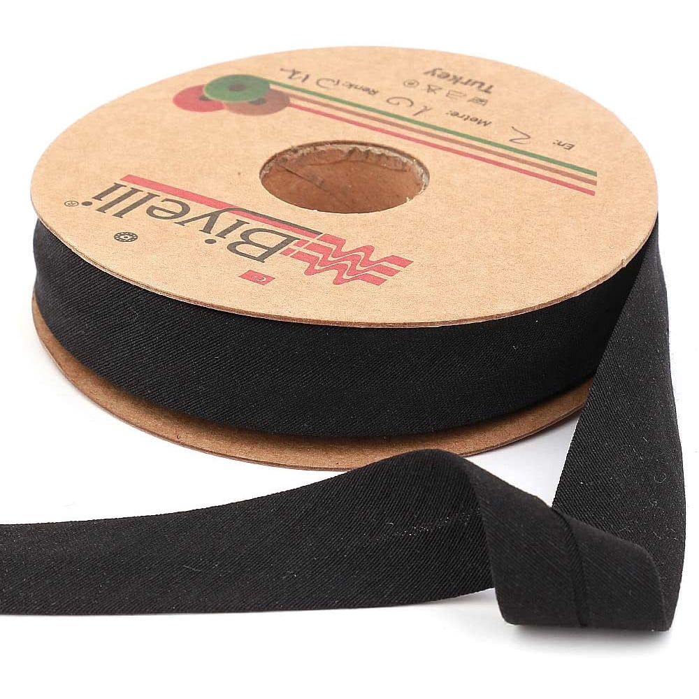 Cotton Bias Binding Tape (Single Fold) 20mm13/16inch (10meters10.93yds) Various Colors, DIY