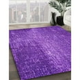 thumbnail image 3 of Ahgly Company Machine Washable Indoor Rectangle Transitional Crimson Purple Area Rugs, 6' x 9', 3 of 7