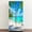 Color 3, variant on Self Adhesive Vinyl Refrigerator Wrap Set Tropical Surfing Vibrant Surfboards Sunny Beach Coastal Door Mural Removable Fridge Sticker Peel and Stick Full Door Cover Decal Kitchen Bar Decor