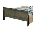 thumbnail image 4 of Glory Furniture Louis Phillipe Queen Sleigh Bed in Gray, 4 of 5