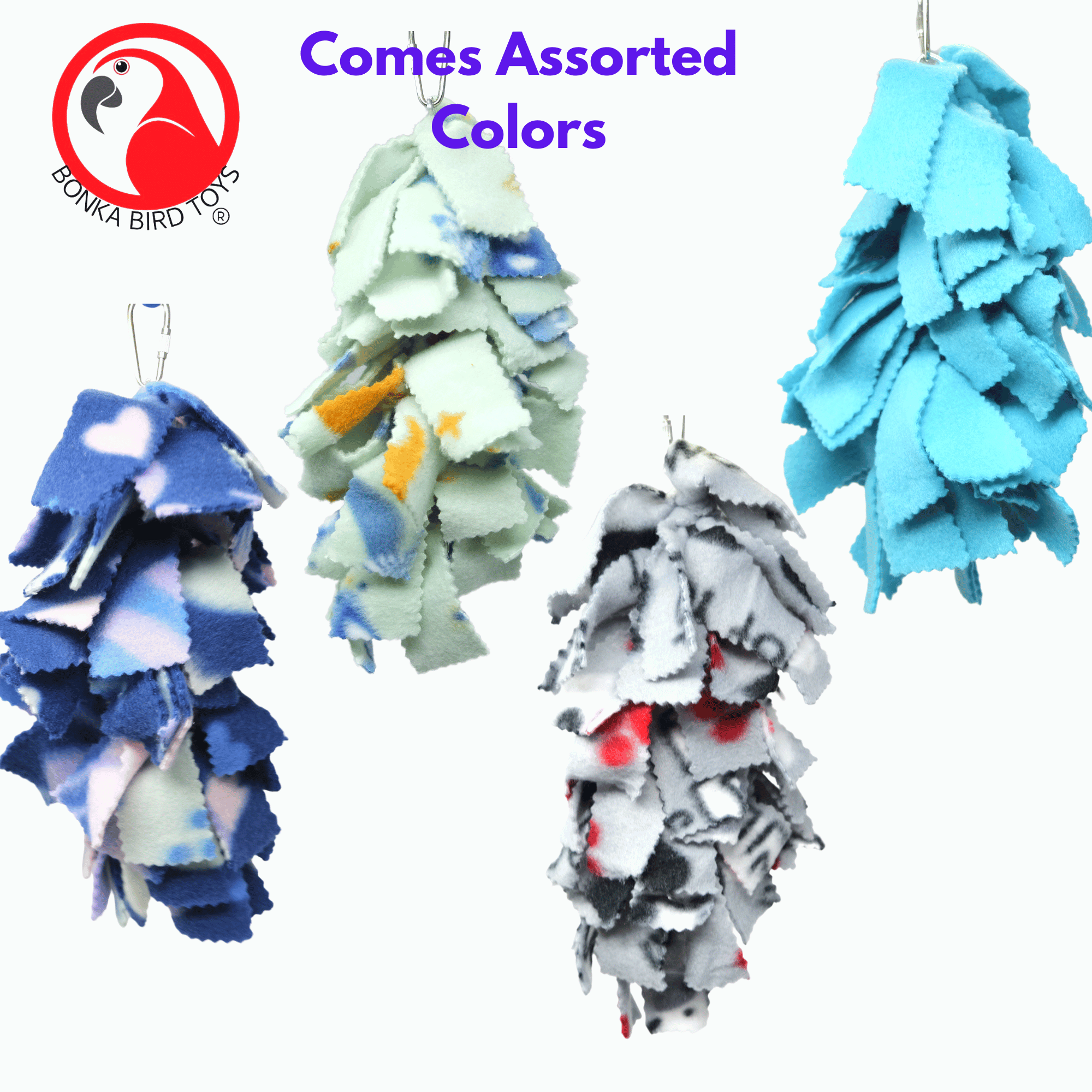 Bonka Bird Toys 1555 Fluff Bird Toy.