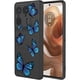 thumbnail image 1 of wonima11 Phone Case for Moto Edge 50 Ultra Case, Motorola Edge X50 Ultra XT2401-2 Case Shockproof Flexible Bumper TPU Soft Case Butterfly Pattern Phone Cover for Motorola Edge 50 Ultra Black Butterfly, 1 of 1