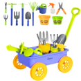 thumbnail image 1 of Juego de juguetes de jardín Dimple Garden Wagon & Tools Premium, 15 piezas, 1 of 8