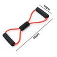 thumbnail image 2 of Banda de resistencia en forma de 8 Banda de resistencia para fitness con asas, banda elástica para fitness, banda elástica para fitness, ejercicio familiar, fisioterapia, entrenamiento de fuerza, 2 of 5
